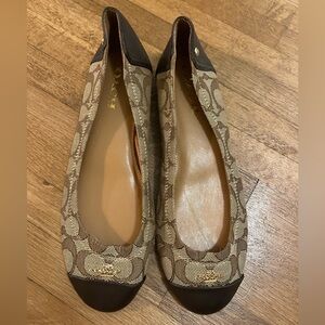 Vintage Coach Ballet Flats Size 7